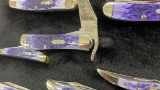 QTY 8) LIMITED XX EDITION CASE XX POCKET KNIVES