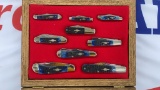 QTY 9) LIMITED XX EDITION CASE XX POCKET KNIVES