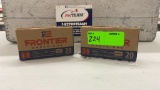QTY 2) BOXES OF 20 ROUNDS OF 5.56 FRONTIER AMMO