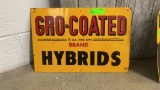 ONE SIDED GRO-COATED METAL SIGN