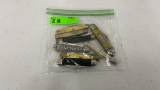 QTY 8) ASSORTED POCKET KNIVES