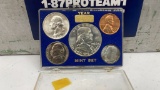 1960 US MINT SET 90% SILVER COIN