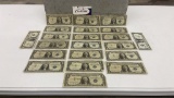 QTY 20) 1957 SERIES SILVER CERTIFICATES
