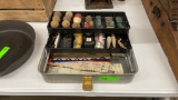 ANTIQUE UMCO TACKLE BOX WITH TACKLE