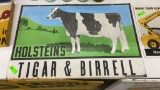 DOUBLE SIDED HOLSTEINS METAL SIGN