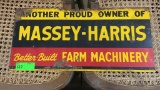 SINGLE SIDED MASSEY HARRIS FARM MACHINERY METAL SN