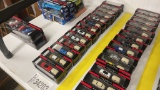 QTY 13) 1:87 SCALE MODEL COLLECTION CARS IN BOX