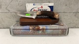 CHIPAWAY CUTLERY KNIFE WITH LEATHER SHEATH AND BOX