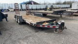 '05 CONTRAL 16' BUMPER PULL EQUIPMENT TRAILER