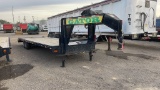 2021 GATOR MADE 30' FLATBED GOOSENECK TRAILER