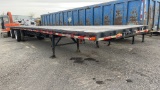 1990 DORSEY 48' SREAD AXLE FLATBED TRAILER