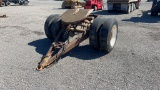 PINTLE HITCH SINGLE AXLE FIFTH WHEEL DOLLY