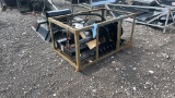 UNUSED MOWER KING SKID STEER AUGER