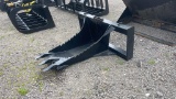 UNUSED SKID STEER STUMP BUCKET