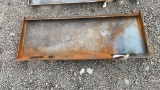 UNUSED SKID STEER WELD ON PLATE