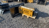 UNUSED AGRO TX SKID STEER HYDRAULIC BREAKER