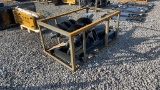 UNUSED MOWER KING SKID STEER AUGER