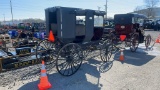 MILLER & YODER 2 SEATER SURREY HORSE BUGGY