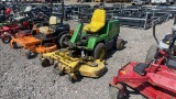 JOHN DEERE F725 ZERO TURN LAWN MOWER