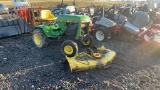 JOHN DEERE 317 RIDING LAWN MOWER