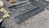 16' BI-PARTING WROUGHT IRON GATES