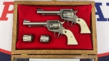 QTY 2) RUGER BLACKHAWK 45 COLT 45 ACP CAL REVOLVER