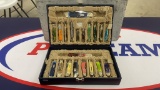 QTY 20 ) CASE XX COMMEMORATIVE MINT KNIFE SET