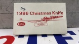 UNOPENED 1986 CASE CHRISTMAS KNIFE