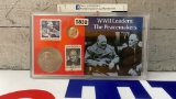 WWII LEADERS COINS AND STAMPS