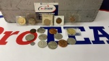 QTY 17) ASSORTED COINS