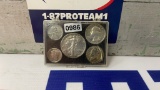 1943 SET OF SILVER COINS