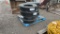 QTY 4) ST235/80/R16 TRAILER TIRES