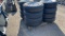 QTY 4) ST205/75R15 TRAILER TIRES