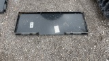 UNUSED SKID STEER WELD ON PLATE