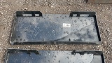 UNUSED SKID STEER WELD ON PLATE