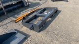 UNUSED LAND HONOR SKID STEER DOUBLE BALE SPEAR