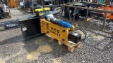 UNUSED AGROTK SKID STEER HYDRAULIC BREAKER