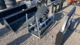 UNUSED JCT SKID STEER POST HOLE AUGER