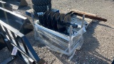 UNUSED JCT SKID STEER POST HOLE AUGER