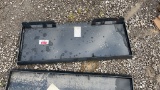 UNUSED SKID STEER WELD ON PLATE