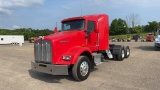 2008 KENWORTH T800 TANDEM AXLE SLEEPER SEMI TRUCK