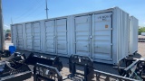 40' SHIPPING CONTAINER W/ 4 90