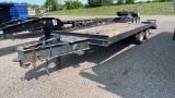 2007 SUPERLINE DUAL TANDEM EQUIPMENT TRAILER