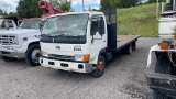 1997 NISSAN UD CAB OVER FLATBED TRUCK