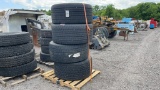 QTY 4) SUPER SINGLE TIRES