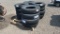 QTY 4) ST235/80/R16 TRAILER TIRES