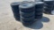 QTY 4) ST205/75R15 TRAILER TIRES