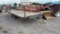 8' X 20' TANDEM AXLE BUMPER PULL TRAILER