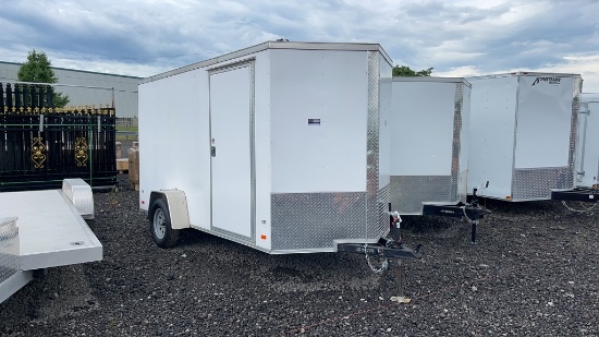 2021 COVERED WAGON 6'X12' ENCLOSED TRAILER