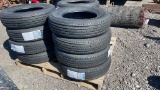 QTY 4) 205/75/R15 TRAILER TIRES